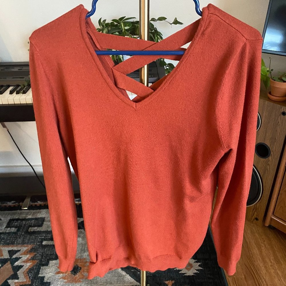 Love Ellie Back Detail Sweater